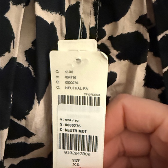 Maeve Strapless Patterned Strapless Mini Dress - Picture 3 of 5